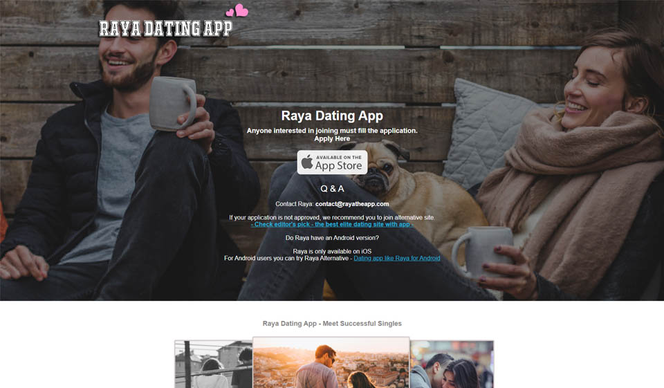 Raya Review 2023 &#8211; Een nadere blik op het populaire online datingplatform