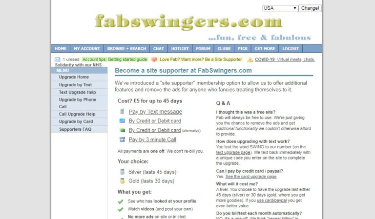 FabSwingers Review 2023 – A Closer Look At The Popular Online Dating Platform